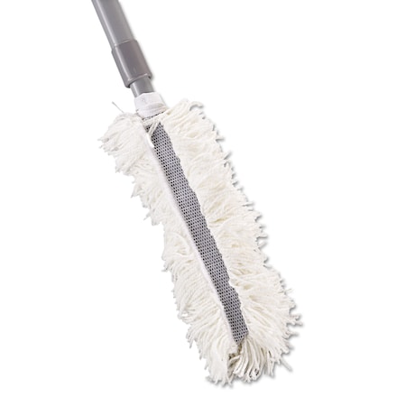 Rubbermaid Commercial Super HiDuster Dusting Tool w/Straight Lauderable Head, 61" Ext Handle FGT13000GY00